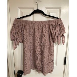 Off the shoulder top